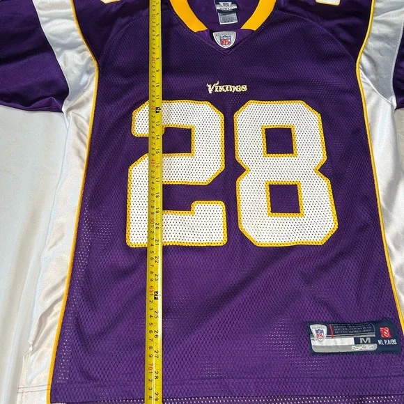 Minnesota Vikings Adrian Peterson Reebok Jersey| Size M| Purple - Picture 6 of 8